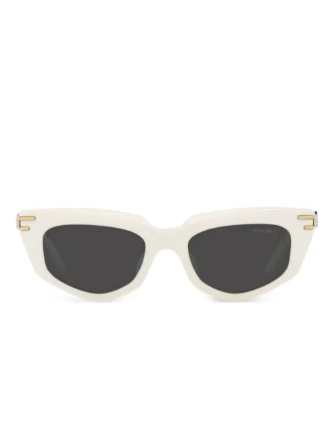 Miu Miu Eyewear cat-eye metal-temple sunglasses