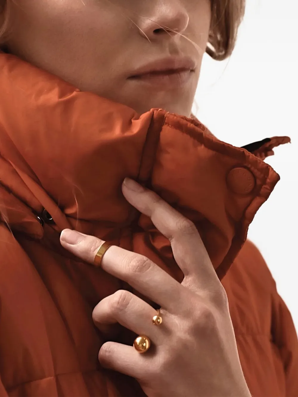 NO MORE Mini Bomb ring - Goud