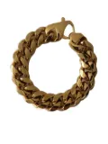 Anissa Kermiche Cuban-link chain bracelet - Gold