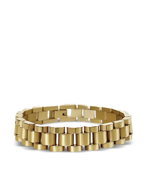 Anissa Kermiche logo-engraved watch-band bracelet