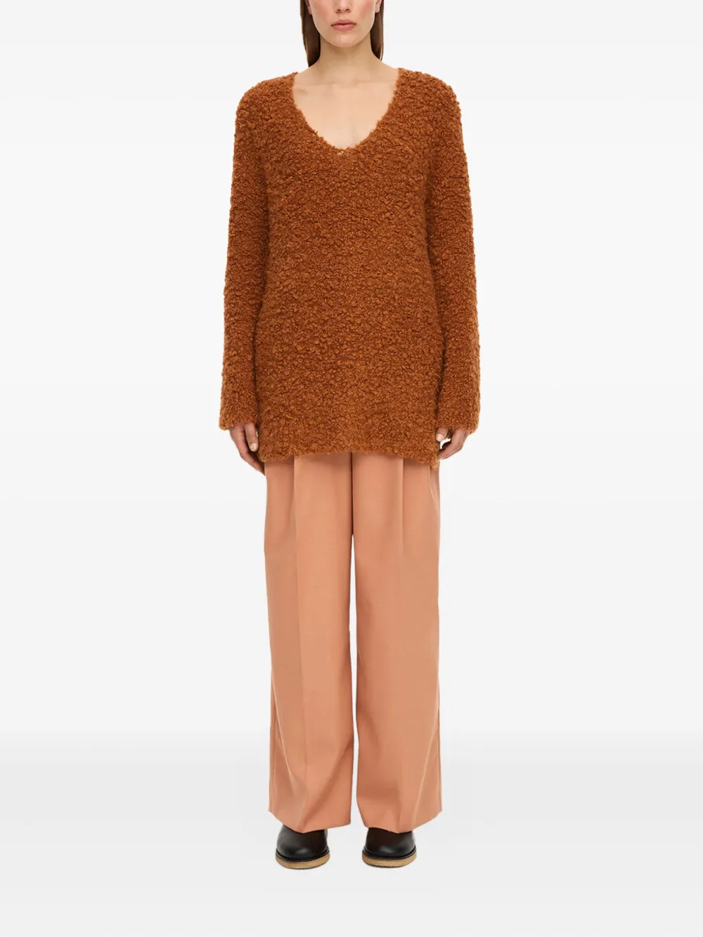 By Malene Birger Trui van alpacawol Bruin