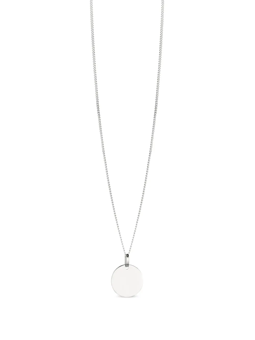 NO MORE Plate necklace - シルバートーン NO MORE Plate necklace - シルバートーン