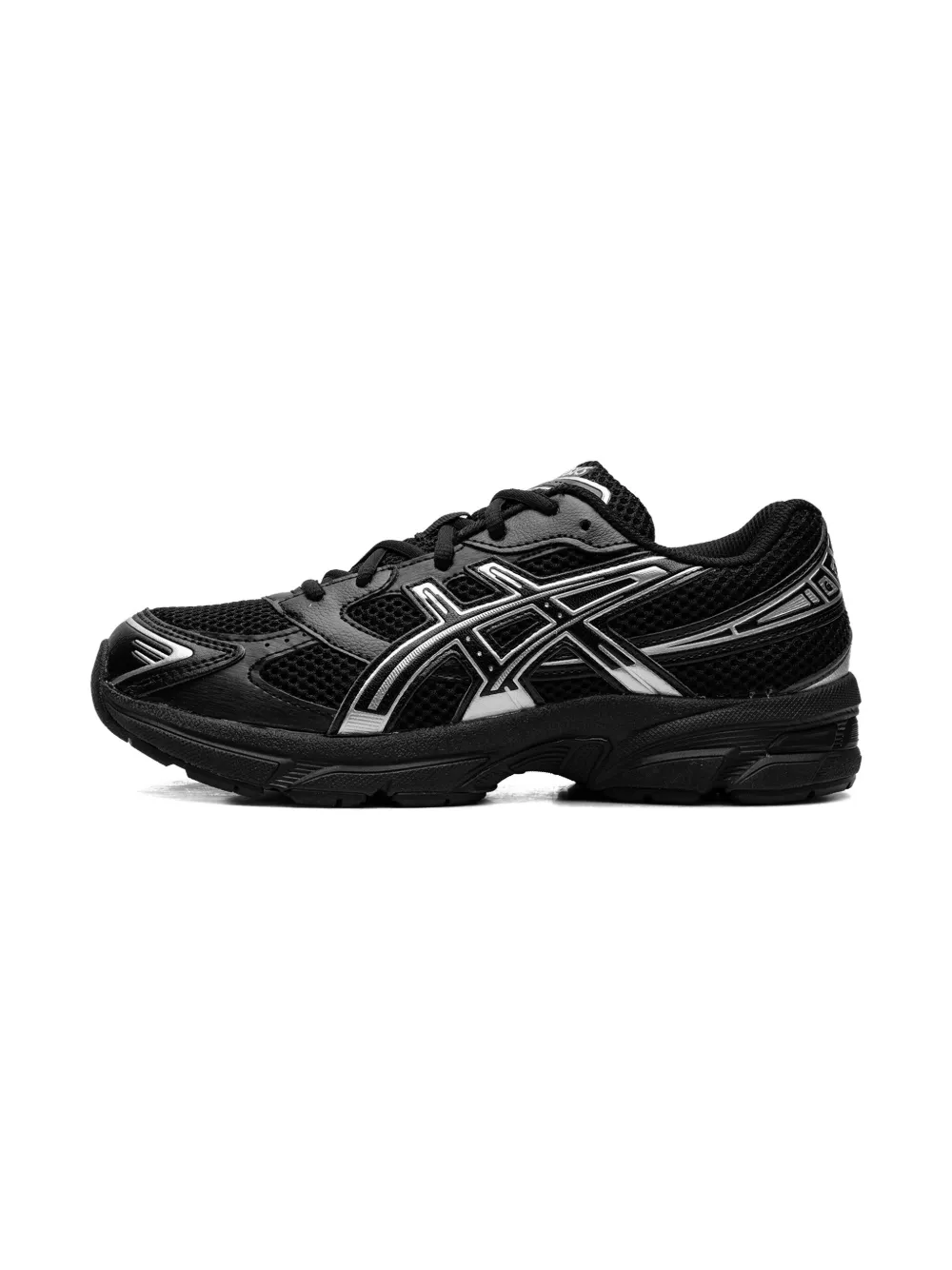 Asics Kids GEL-1130 "Black Pure Silver" sneakers