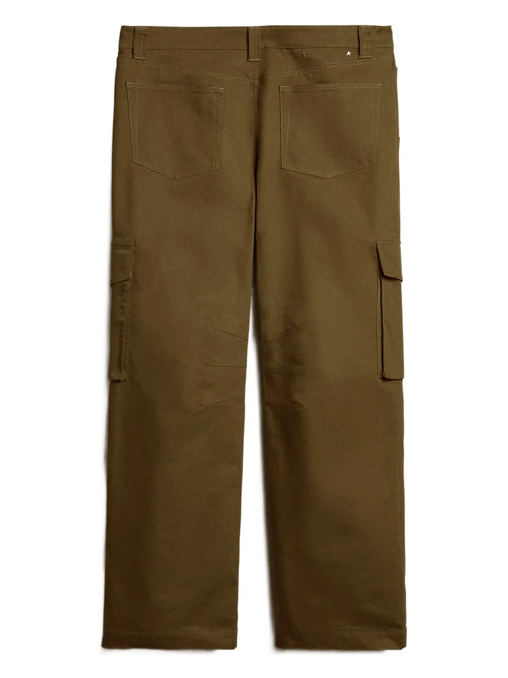 Golden Goose Cargo broek met sterdetail Groen