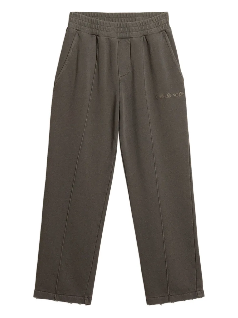 Golden Goose central-seam fleece track pants Grijs