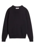 Golden Goose crew-neck logo sweater - Black