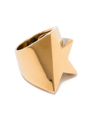 Rick Owens Open Trunk Ring | Silver | FARFETCH