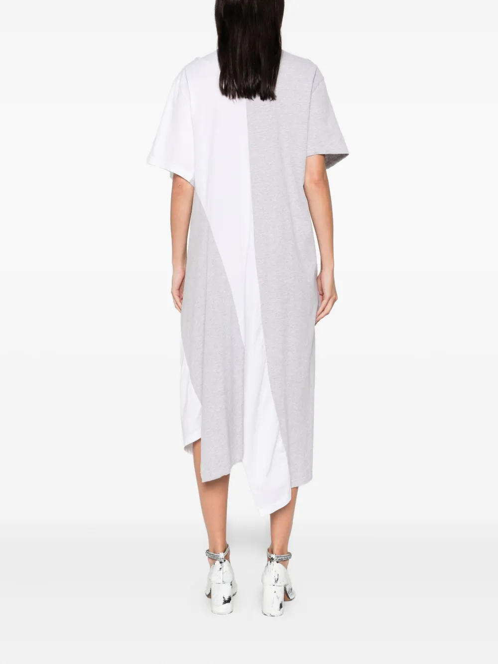 Anni Salonen Rose-detail T-shirt Dress In White