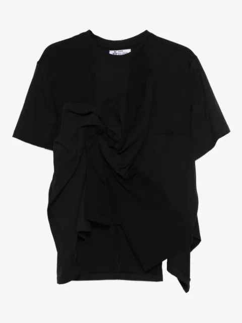 Anni Salonen knot-detail crew-neck T-shirt