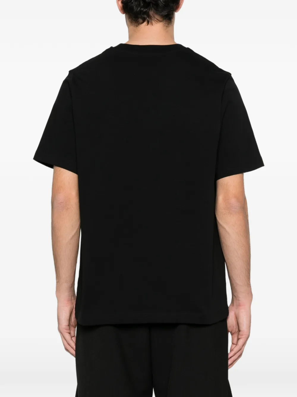 Casablanca T-shirt met logo Zwart