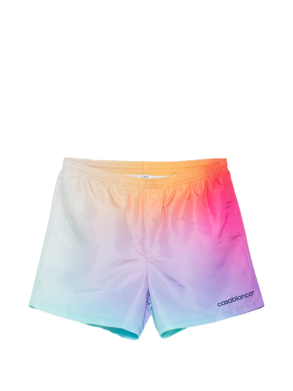 Casablanca gradient printed swim shorts - Blau