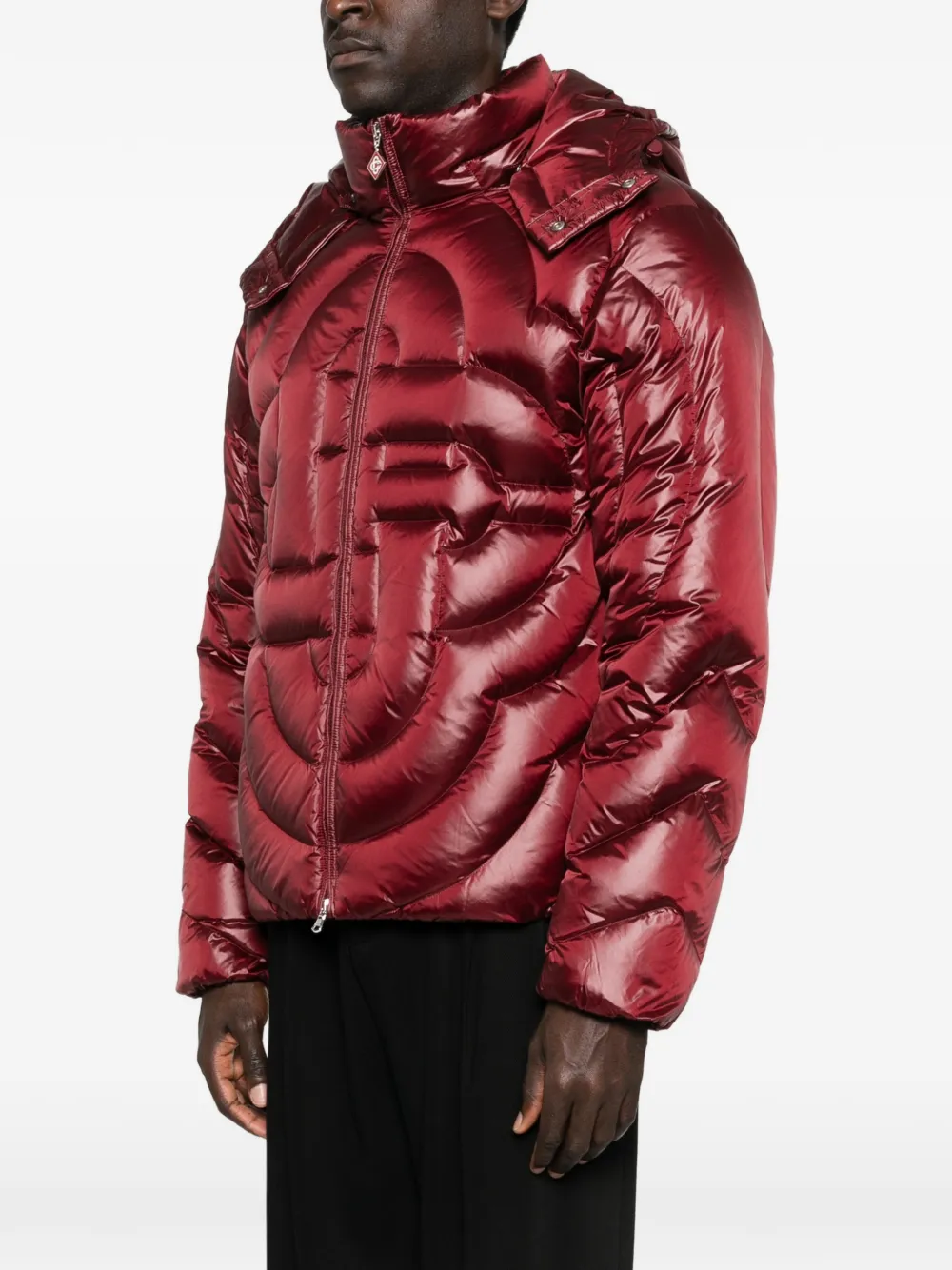  Casablanca Quilted Puffer Jacket - Red 