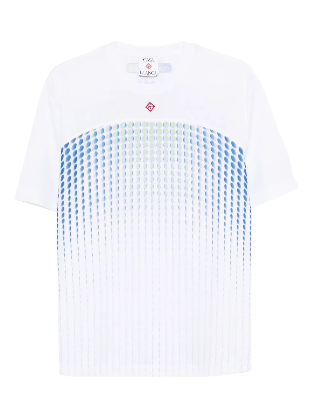 Casablanca Tennis Tech T-shirt - Bianco