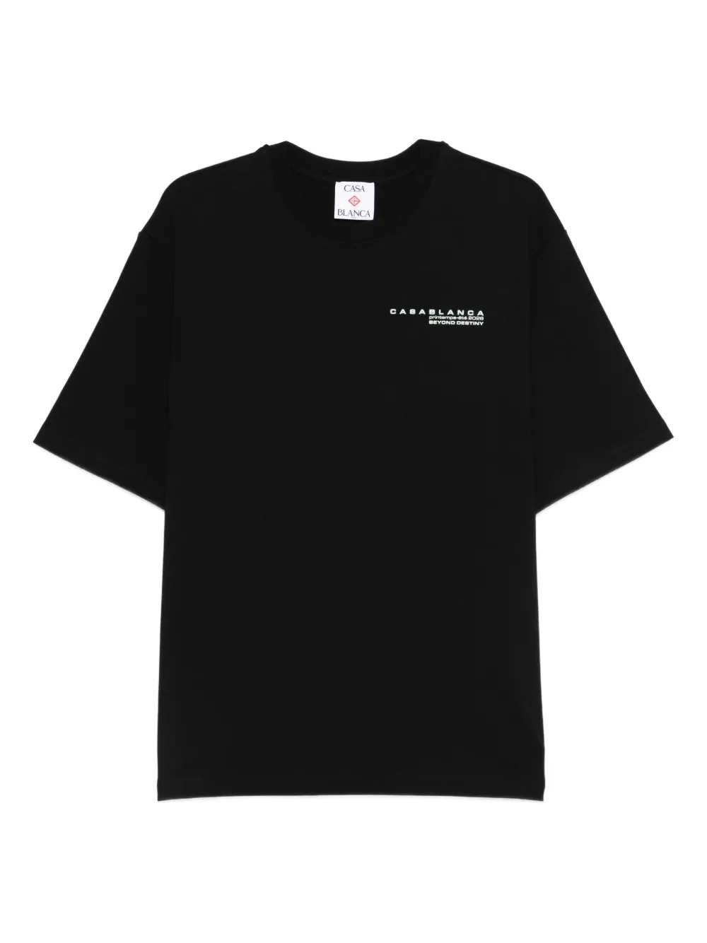 Casablanca oversized T-shirt - Nero