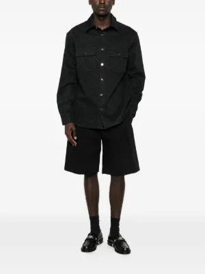 Casablanca シルクシャツ | ブラック | FARFETCH JP