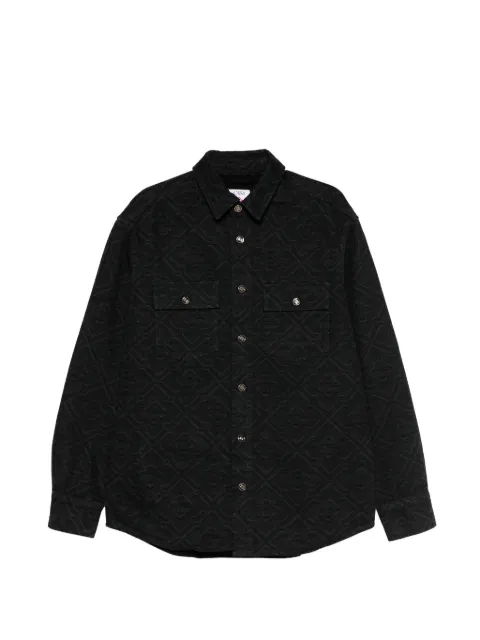 Casablanca monogram denim shirt