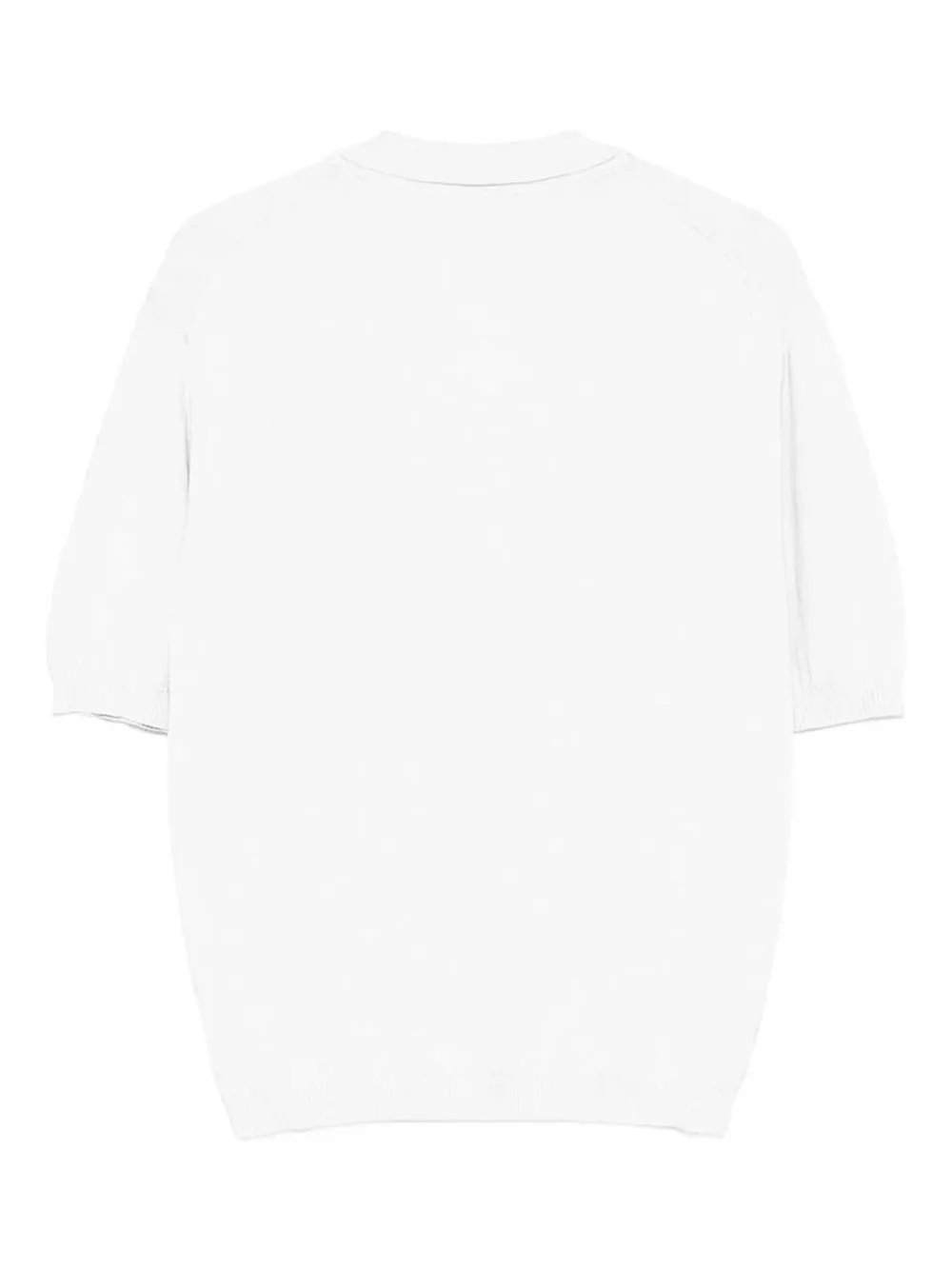 SEVEN GAUGE V-neck ribbed-trim polo shirt | Image 2