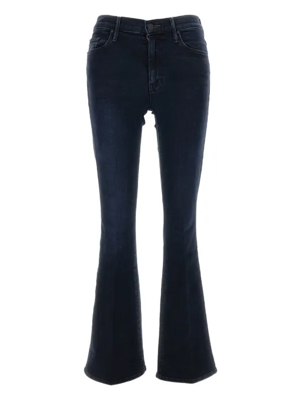 MOTHER Flared Jeans Blue FARFETCH ID