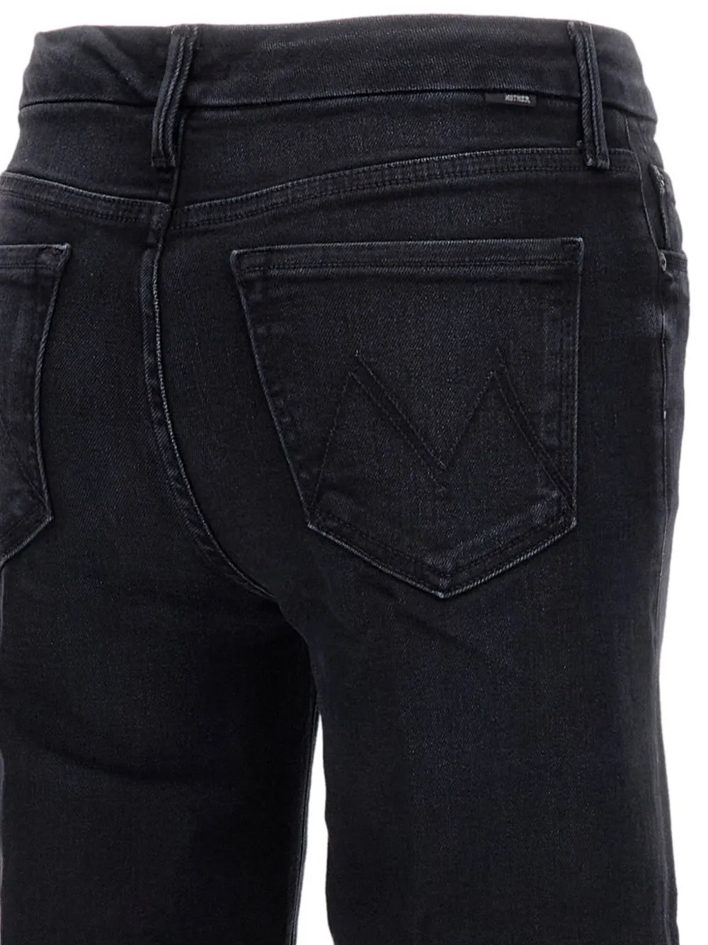 MOTHER wide-leg jeans Zwart