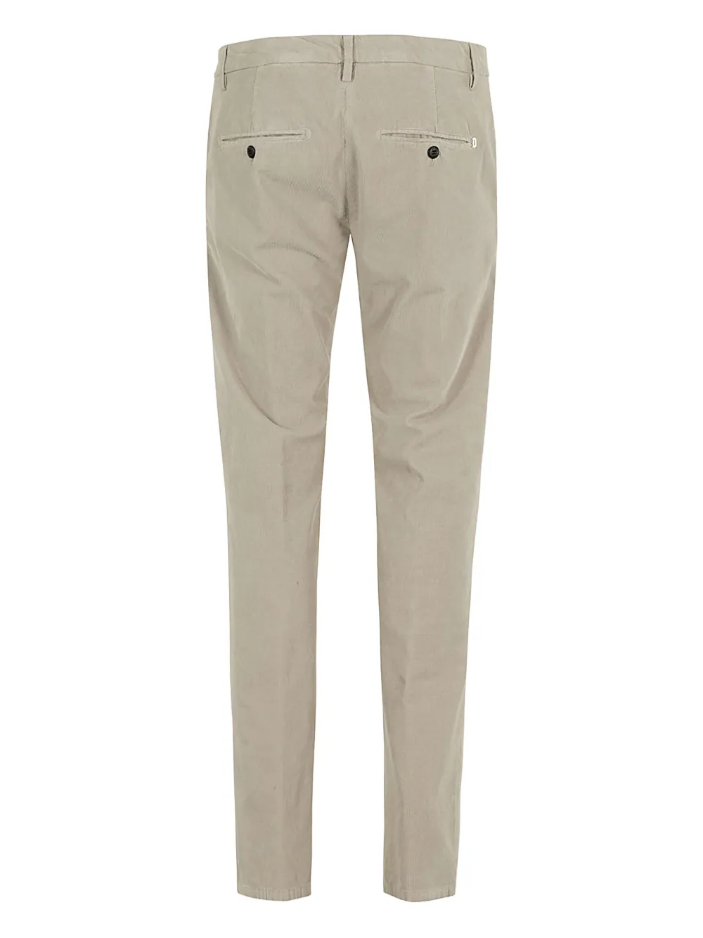 DONDUP logo-patch trousers - Beige