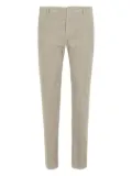 DONDUP logo-patch trousers - Neutrals