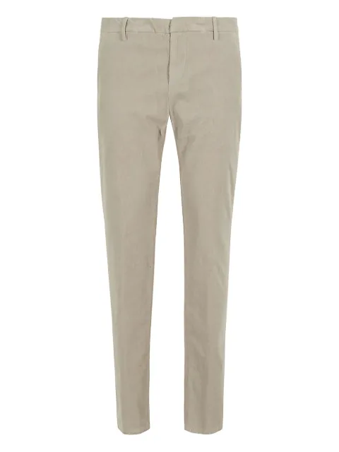 DONDUP logo-patch trousers