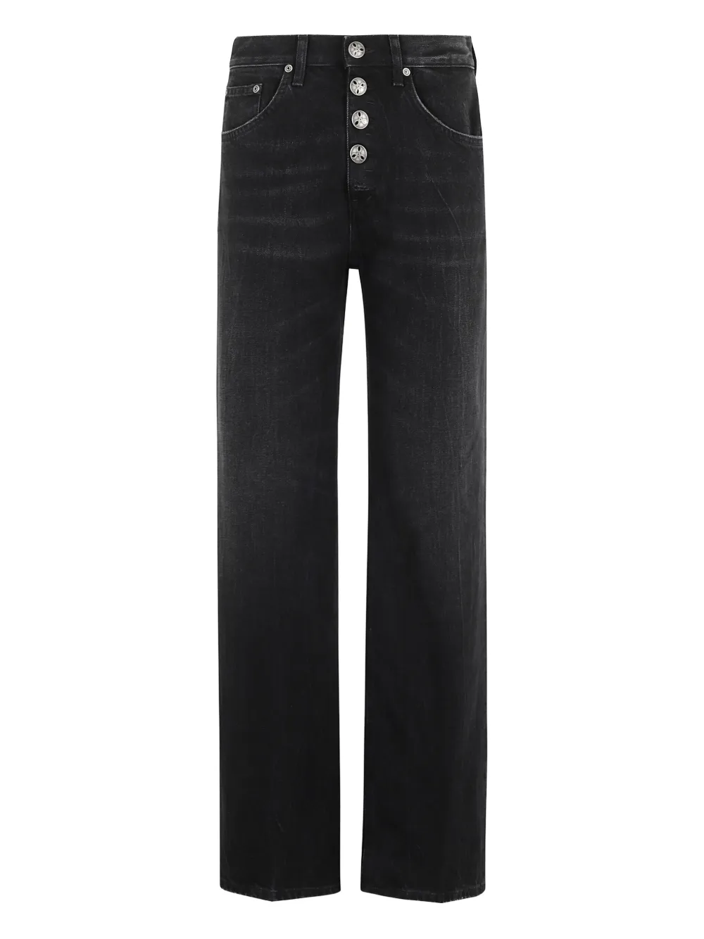 DONDUP button-fly jeans Zwart