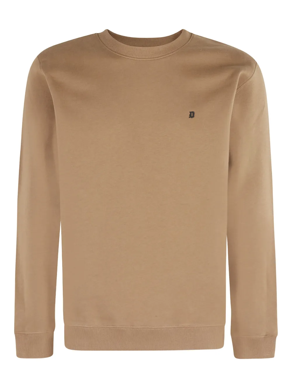 DONDUP Sweater met geborduurd logo Bruin