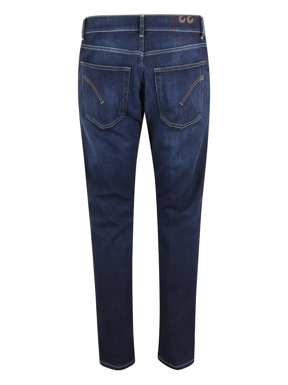 DONDUP Katoenen jeans met vervaagd effect - Blauw
