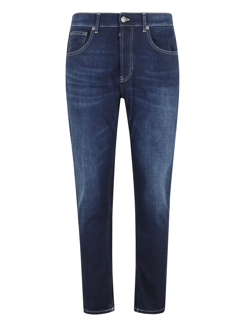 DONDUP Katoenen jeans met vervaagd effect Blauw