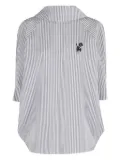 Marni striped-pattern shirt - Blue