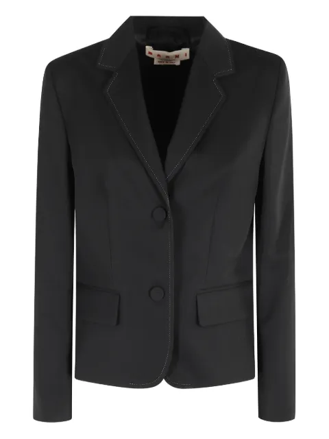 Marni notched-lapel two-button jacket