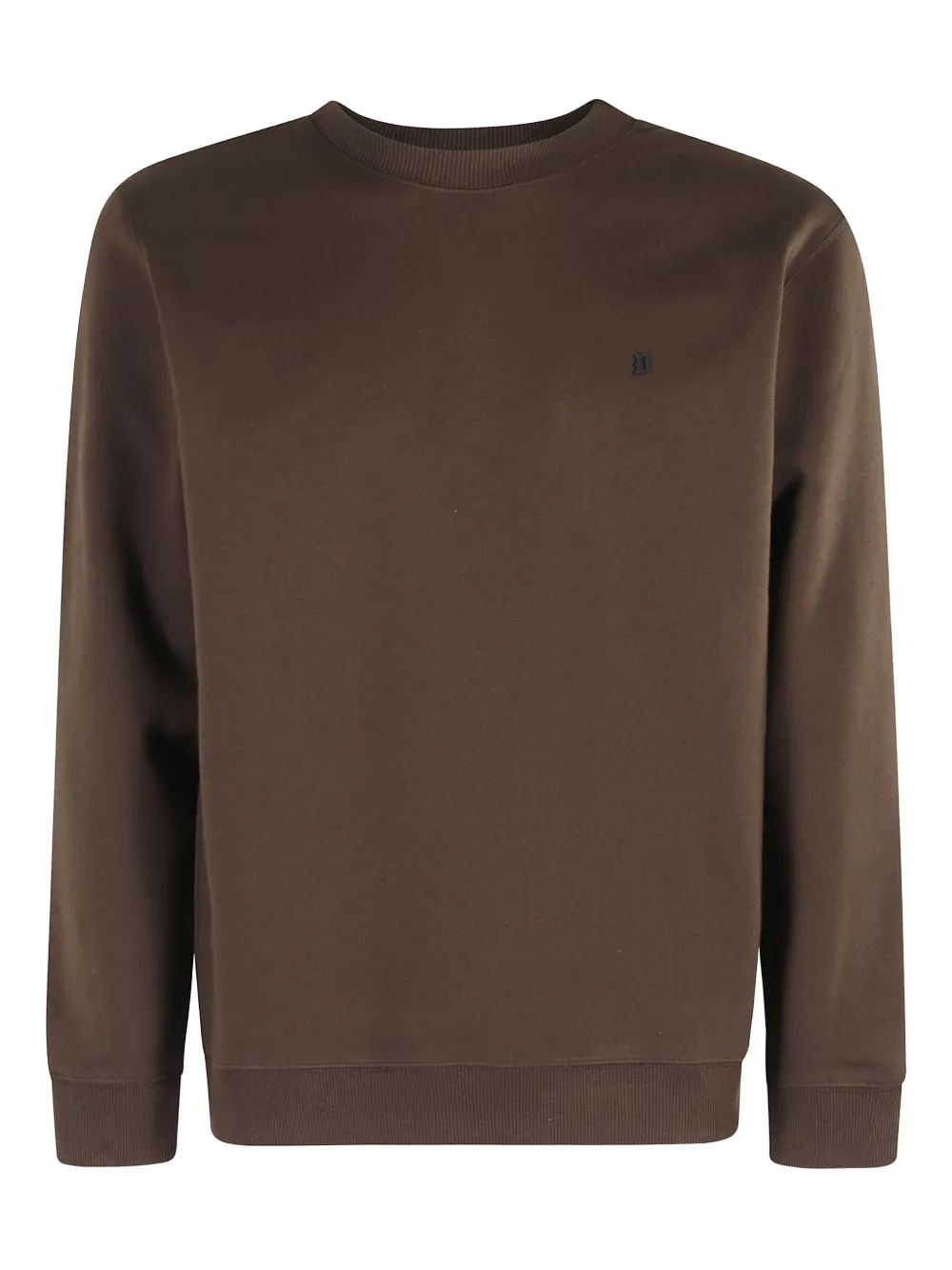 DONDUP Sweater met geborduurd logo Bruin