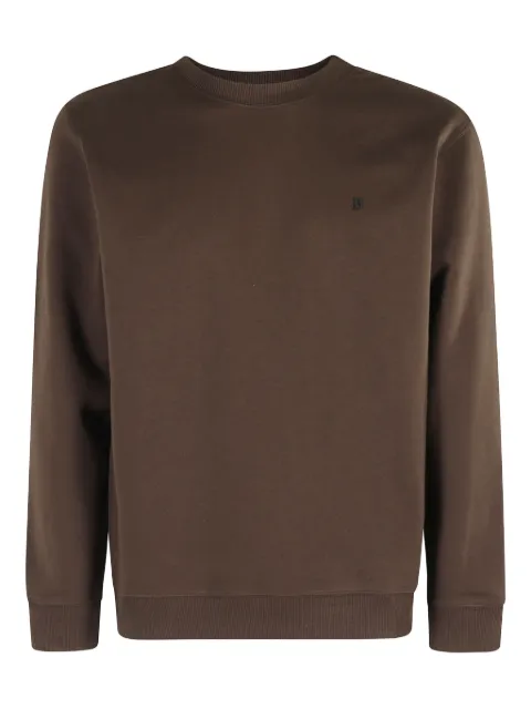 DONDUP sudadera con cuello redondo y logo bordado