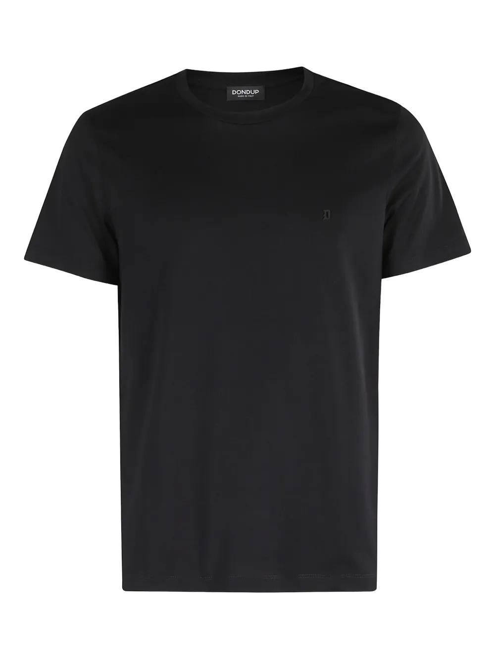 DONDUP T-shirt met logodetail Zwart