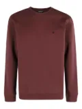 DONDUP embroidered-logo crew-neck sweatshirt