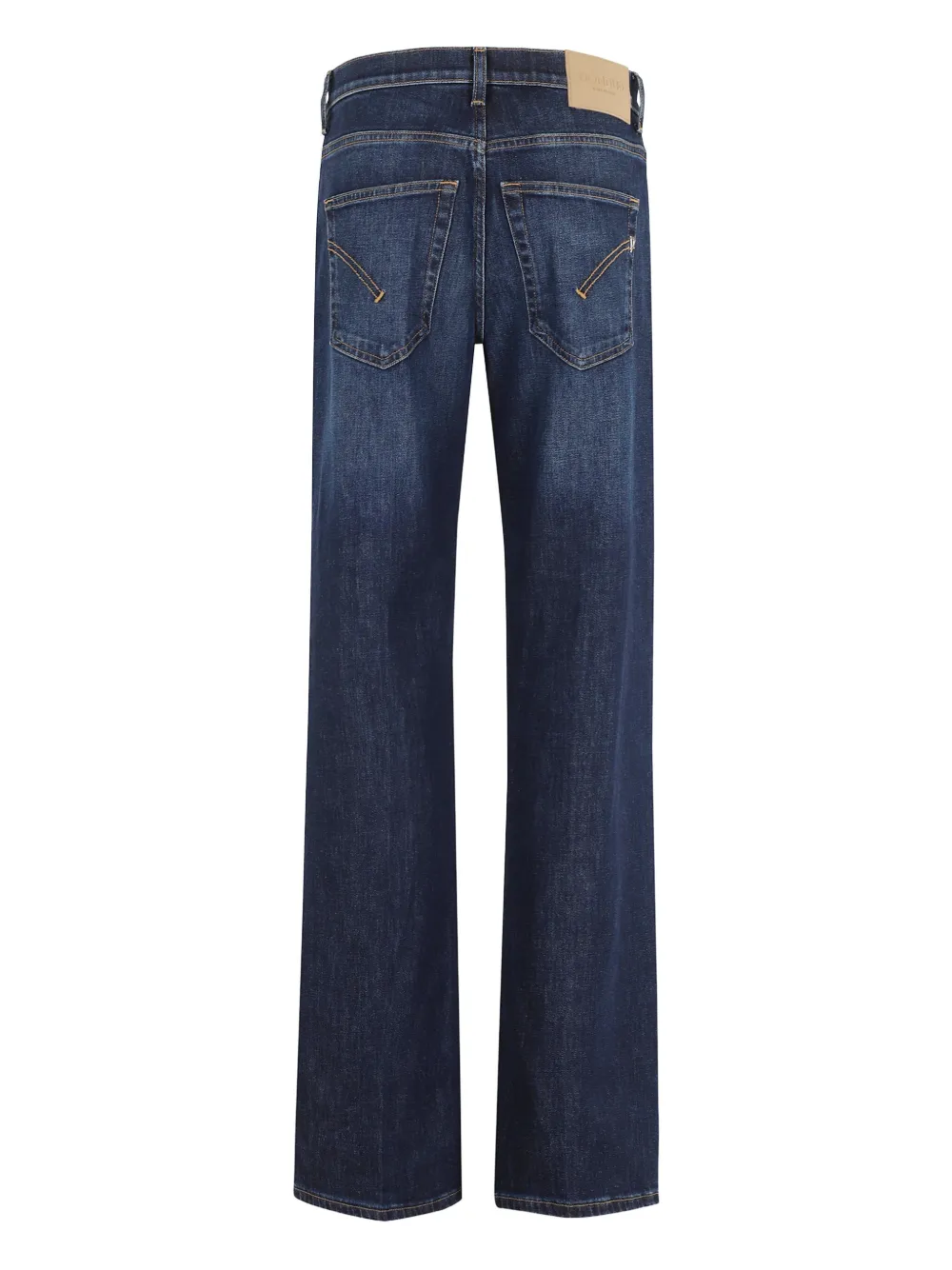 DONDUP logo-patch jeans Blauw