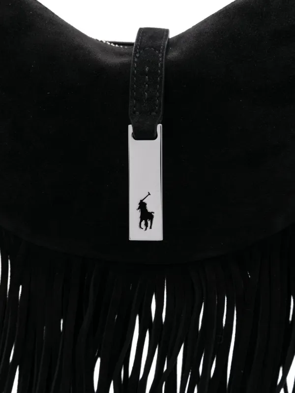 【POLO RALPH LAUREN】スエード フリンジ ショルダーバッグ ラルフローレン RALPH LAUREN ショルダーバッグ ポシェット