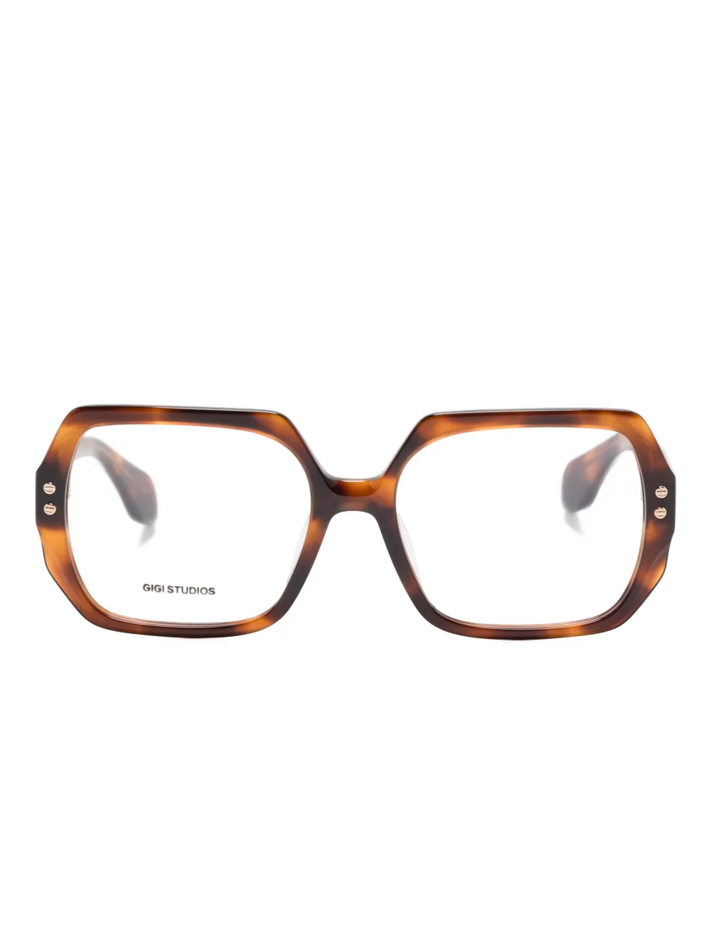 GIGI STUDIOS Thrive 4 glasses - Marrone