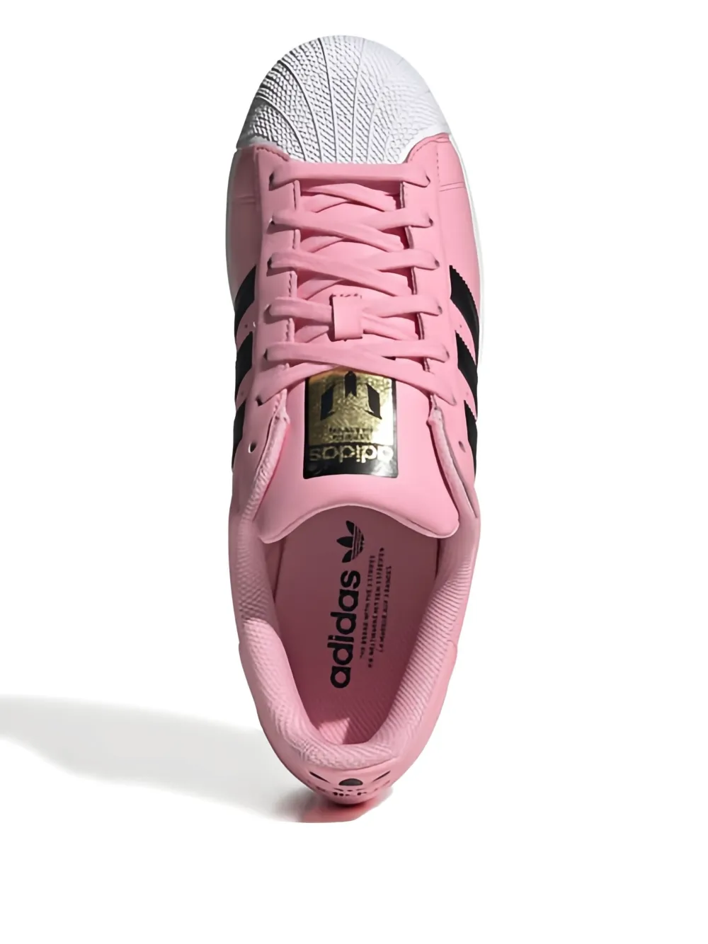 adidas Superstar Messi "Light Pink Core Black" sneakers
