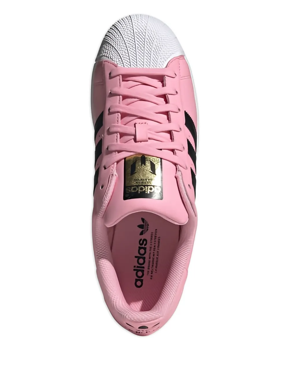adidas Superstar Messi "Light Pink Core Black" sneakers