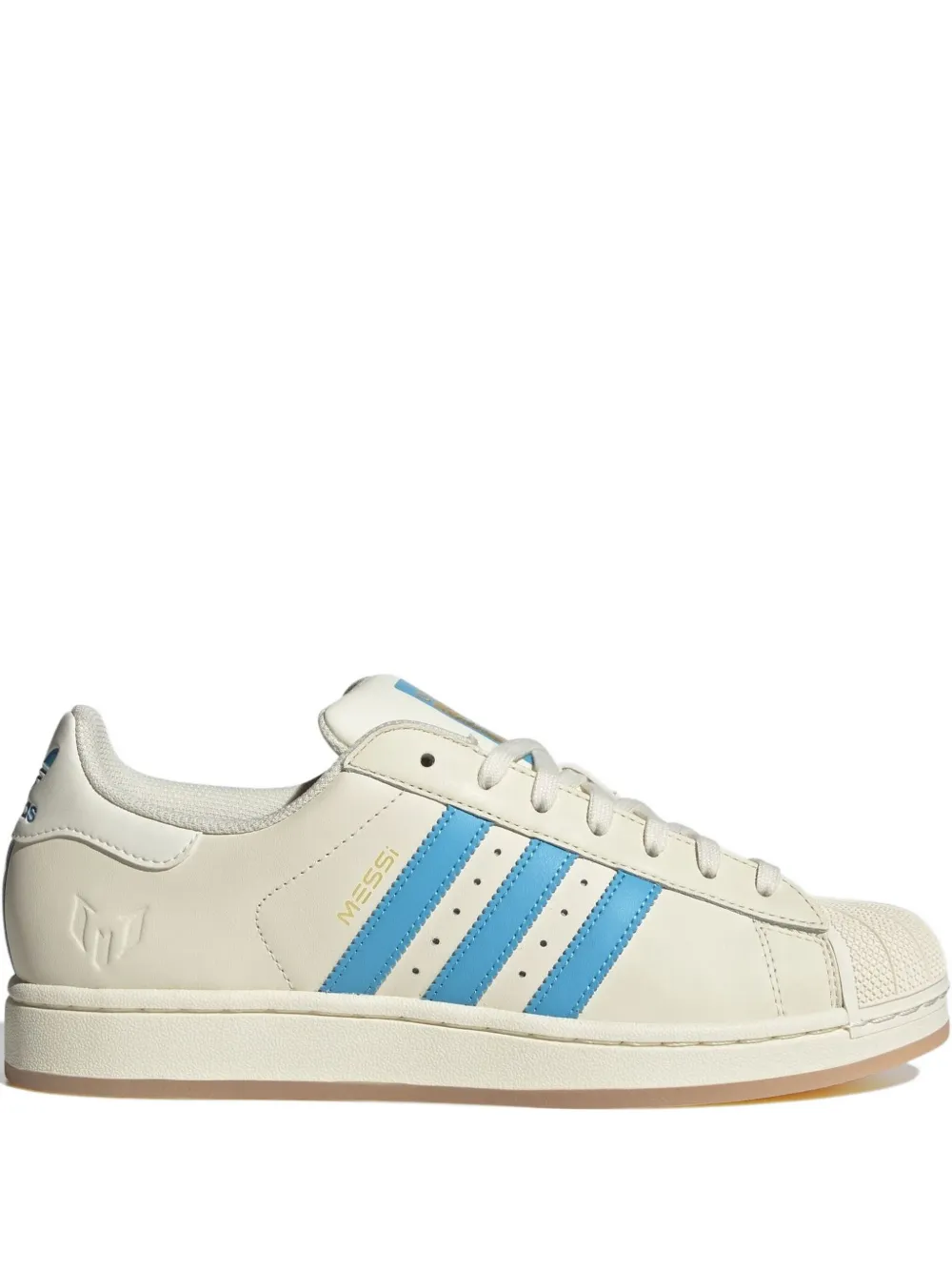Adidas Superstar Lionel Messi "Cream White Semi Blue Burst" sneakers Neutrals
