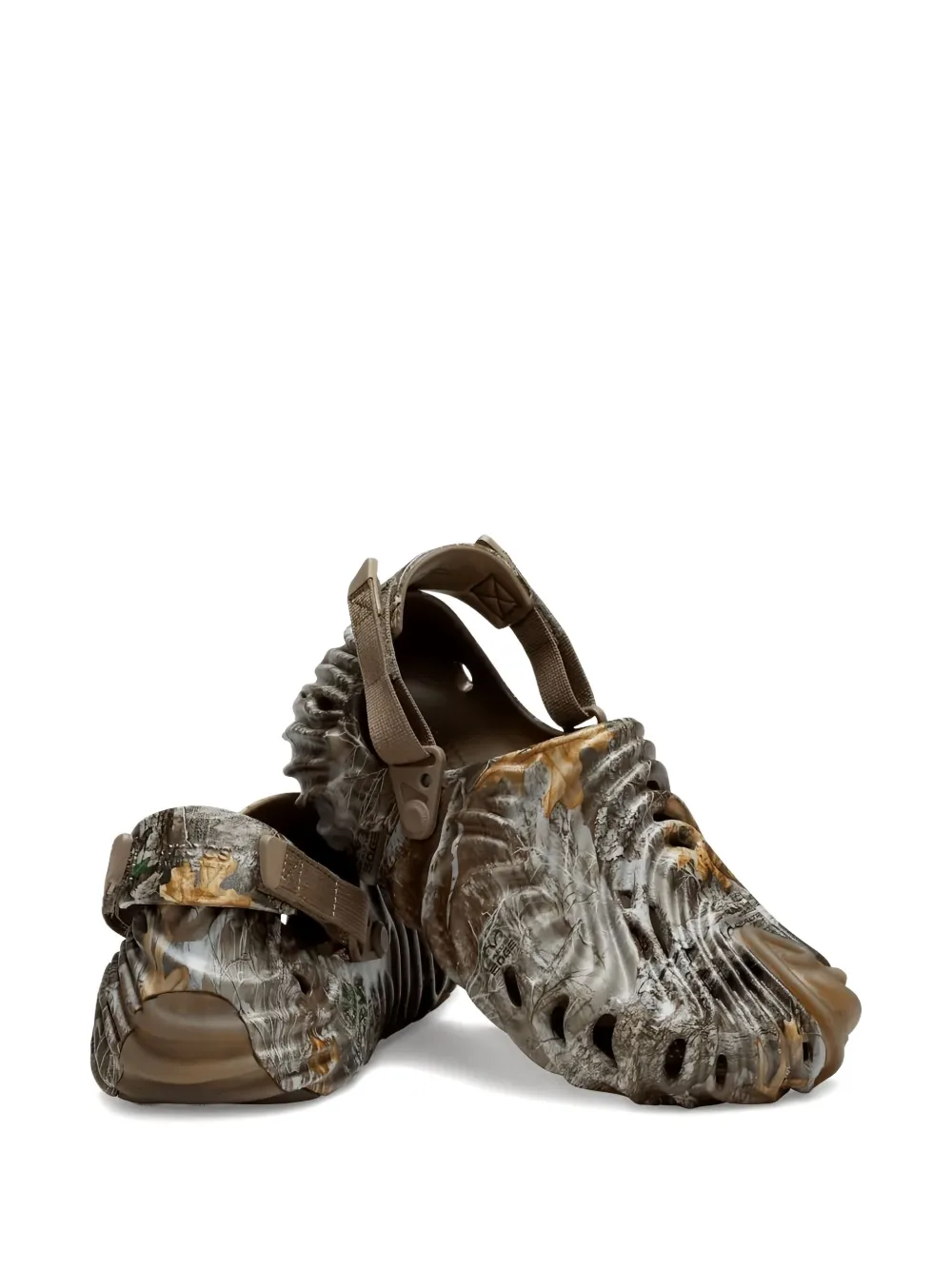Crocs Pollex Clog "Salehe Bembury Real Tree Camo" sandals Brown