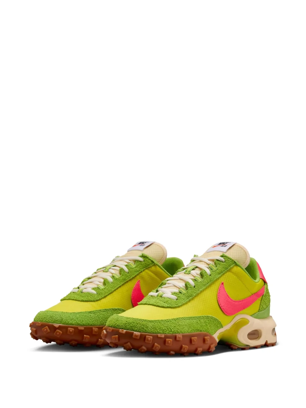 Nike Air Max Waffle "Sprinter Green Electrolime" sneakers Groen