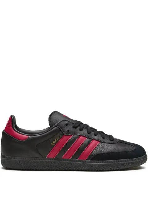 adidas Samba "Core Black/Mufc Red" sneakers