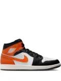 Jordan Air Jordan 1 Mid ""Black Toe Starfish"" sneakers - Orange