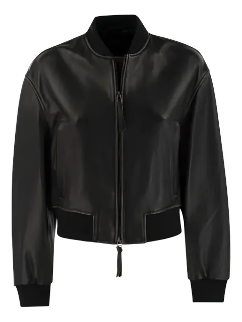 Weekend Max Mara zip-front bomber jacket