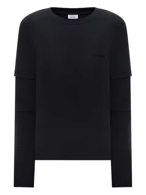 VETEMENTS layered long-sleeve T-shirt