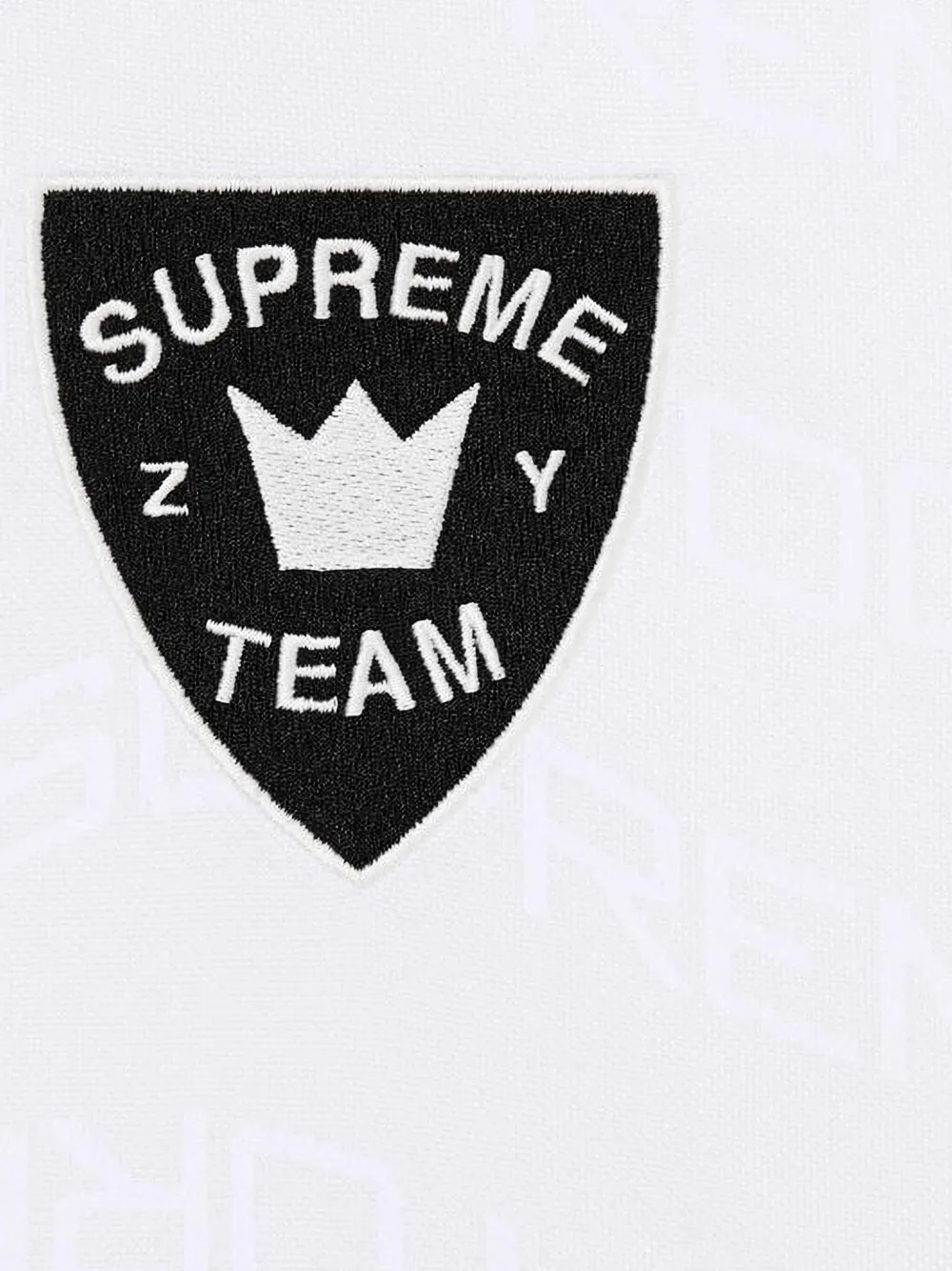 Supreme Zoo York Soccer Jersey "SS 25 White" T-shirt Wit