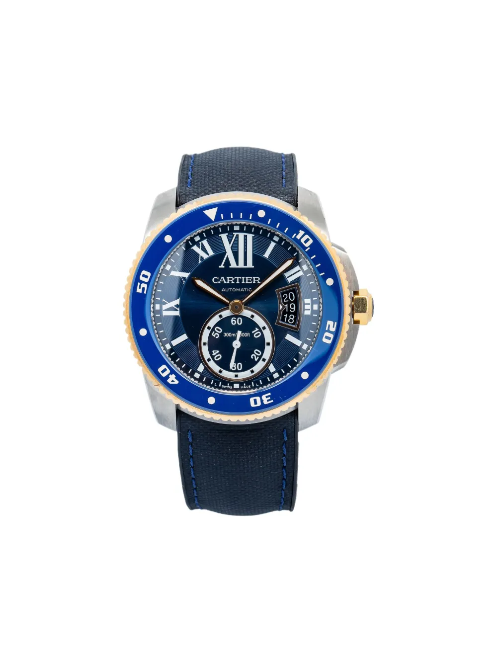Cartier Calibre Diver 44mm - Blu